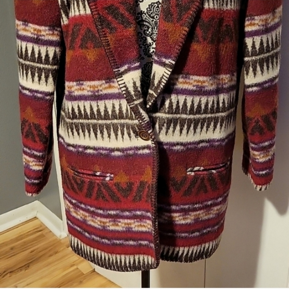 First Option Southwestern Print Jacket - Picture 3 of 7
